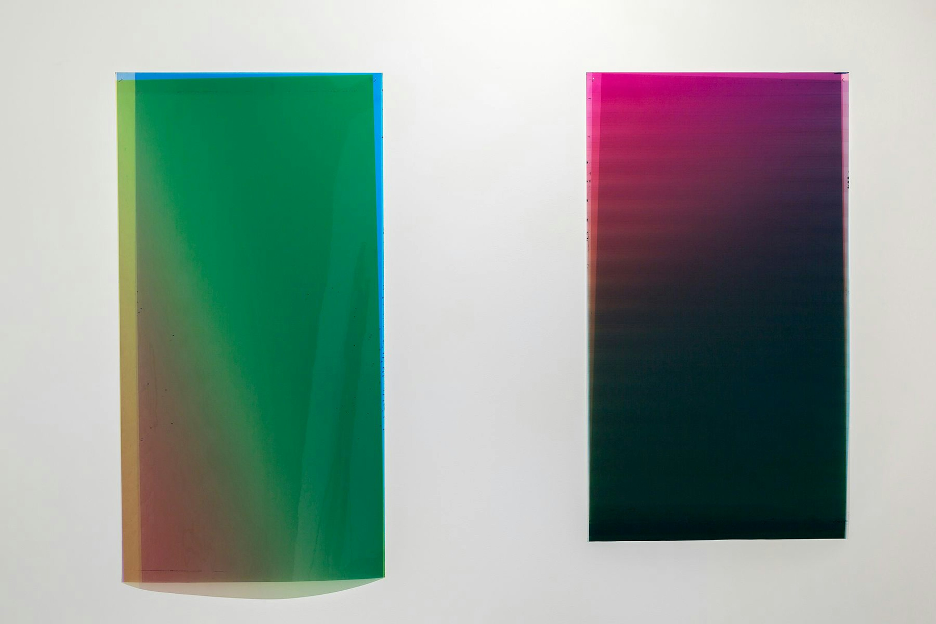 Caline Aoun, Untitled, 2013 and Untitled, 2013,